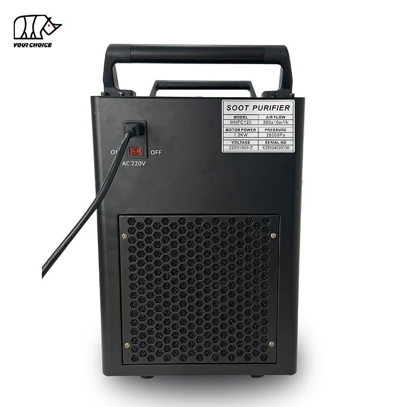 Macchina per l'estrazione dei fumi di saldatura INWELT