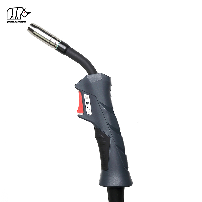MB15 MIG -Schweißbrenner CO2 -Torch 180a 3m 4m 5m mit Euro -Stecker Chinesischer Hersteller