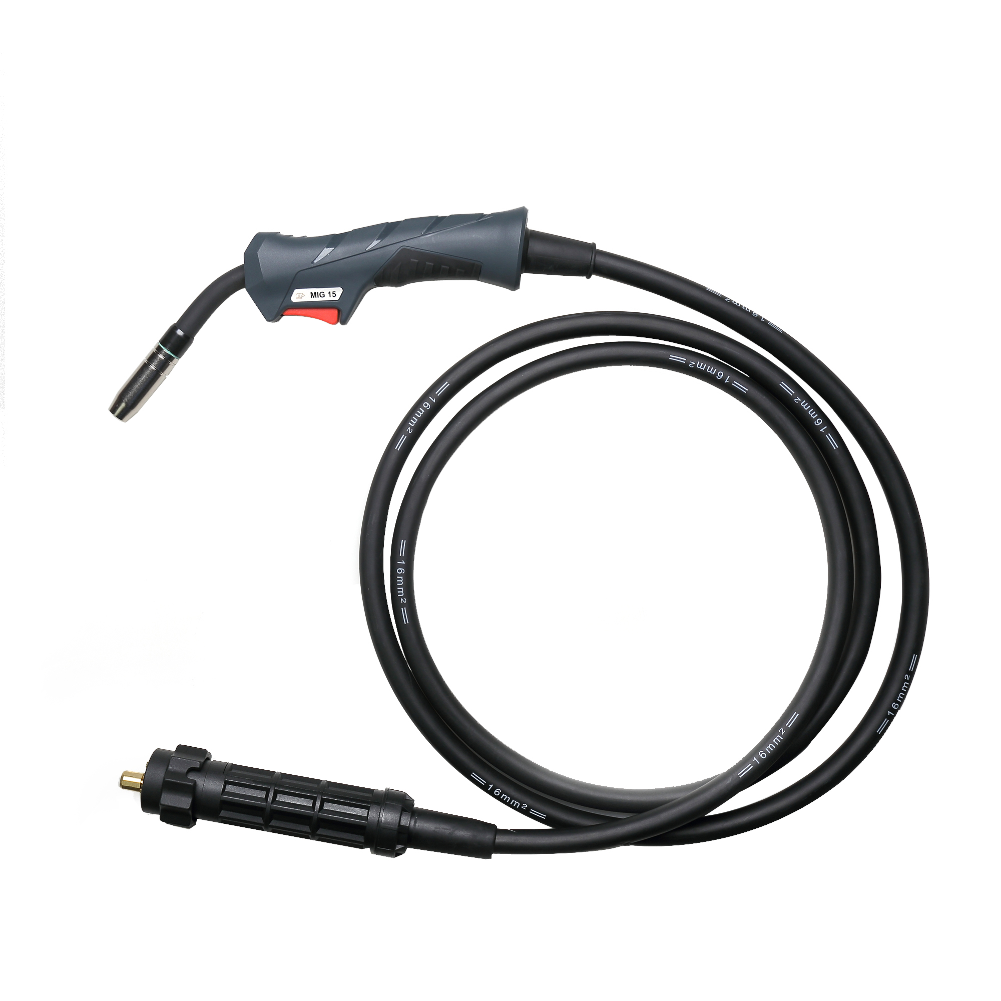 MB15 MIG Welding Torch Co2 Torch 180A 5M With Euro Connector Chinese manufacturer 