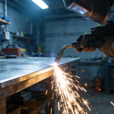 Watter MIG-sweispistool is ideaal vir dun aluminiumplate